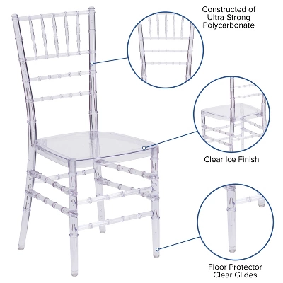 Flash Furniture Flash Elegance Stacking Chiavari Chair - Image 2