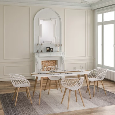 Set Of 2 Kurv Chair - Jamesdar - Image 5