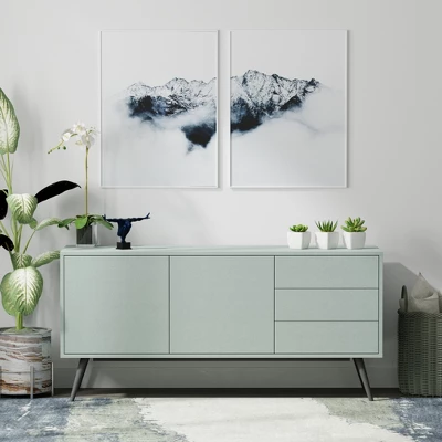 Glenwillow Home Atlas 59" Mid-Century Modern Buffet/Sideboard/TV Console - Image 14