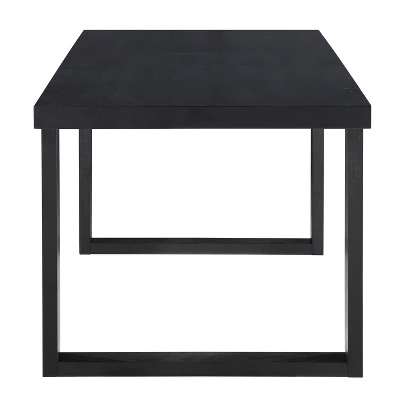 Yves Counter Height Dining Table Charcoal - Steve Silver Co. - Image 2