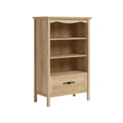 51.41" 2 Open Shelves Adaline Café Vertical Bookcase With Storage Orchard Oak - Sauder