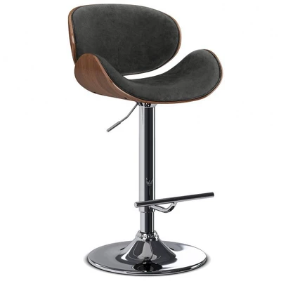 Avondale Bentwood Adjustable Height Gas Lift Barstool - WyndenHall - Image 15