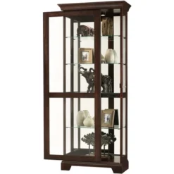 Howard Miller 680579 Howard Miller Berends Iii Curio Cabinet 680579 Espresso